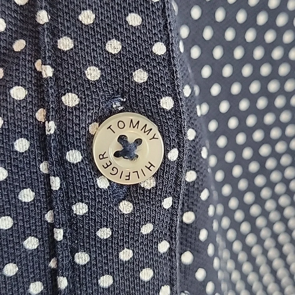Tommy Hilfiger polka dot polo shirt dress - Picture 4 of 6
